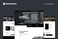 D’Interior - Interior Design Elementor Pro Full Site Template Kit