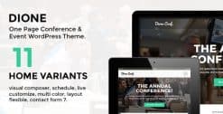 Download Dione - Conference & Event WordPress Theme GPL WordPress Plugin