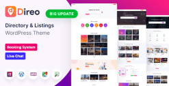 Download Direo - Directory & Listing WordPress Theme GPL WordPress Plugin