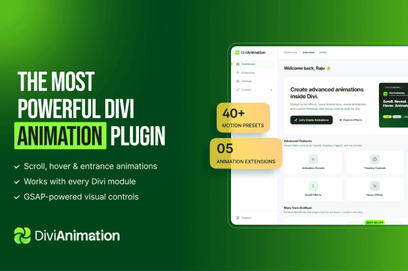 Download Divi Animation GPL WordPress Plugin