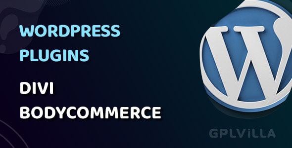 Download Divi BodyCommerce WordPress Plugin GPL