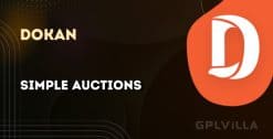 Download Dokan - Simple Auctions Integration
