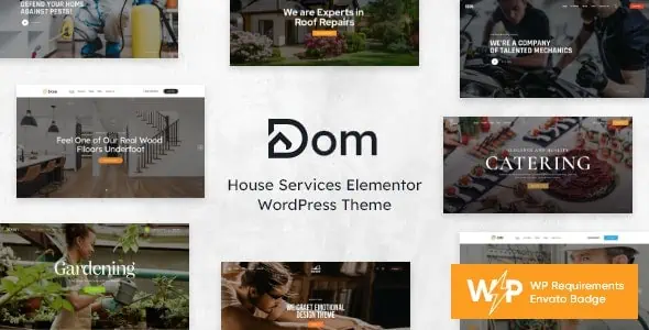 Download Dom - House Services Elementor WordPress Theme