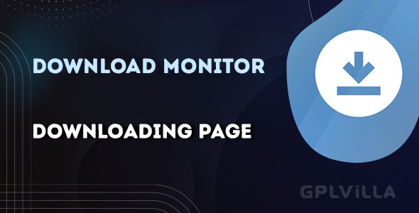 Download Download Monitor Downloading Page WordPress Plugin GPL