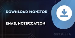 Download Download Monitor Email Notification WordPress Plugin GPL