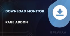 Download Download Monitor Page Addon WordPress Plugin GPL