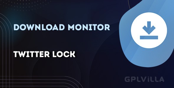 Download Download Monitor Twitter Lock WordPress Plugin GPL