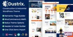 Download Dustrix - Construction and Industry WordPress Theme