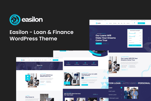 Download Easilon - Loan & Finance WordPress Theme GPL WordPress Plugin