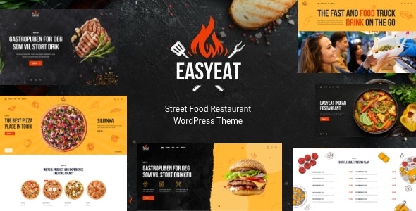Download EasyEat - Street Food Restaurant WordPress Theme