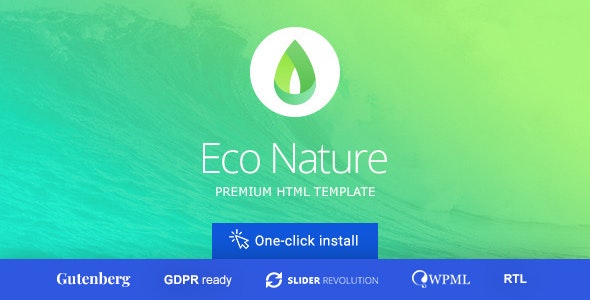 Download Eco Nature - Environment & Ecology WordPress Theme