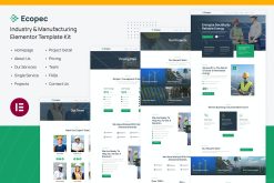 Ecopec | Solar & Renewable Energy Elementor Template Kit