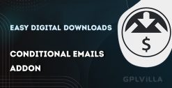 Download Easy Digital Downloads Conditional Emails AddOn WordPress Plugin GPL