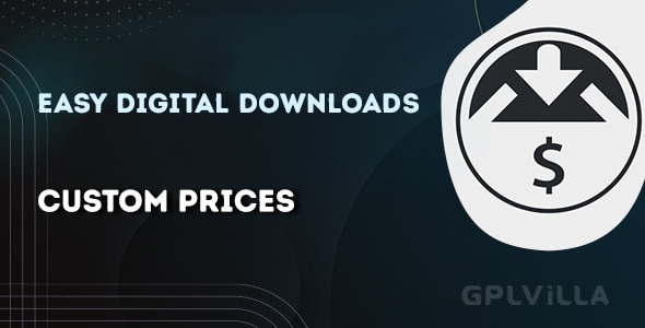 Download Easy Digital Downloads Custom Prices WordPress Plugin GPL
