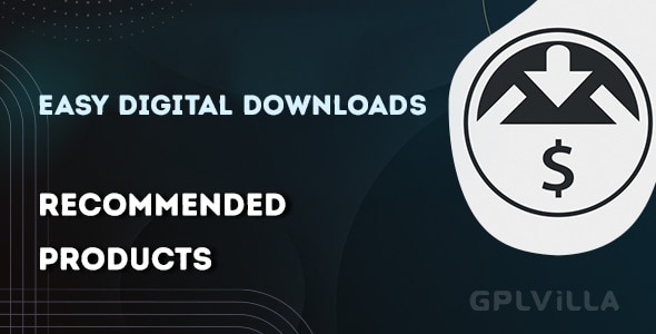 Download Easy Digital Downloads Recommended Products