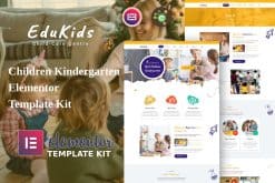 EduKids - Children Kindergarten Elementor Template Kit