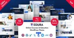 Download Edura – Online Courses & Education WordPress Theme