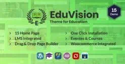 Download Eduvision - Online Course Multipurpose Education WordPress Theme