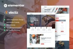 Electriz - Electrical Installation & Maintenance Service Elementor Template Kit