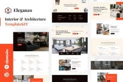 Eleganzo - Interior & Architecture Elementor Template Kit