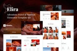 Elira - Adventure Travel & Tourism Elementor Template Kit