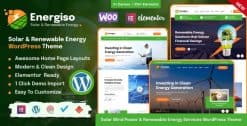 Download Energiso - Solar Technology & Renewable Energy WordPress Theme
