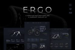 ERGO - Bike & Cycling WooCommerce Elementor Template Kit