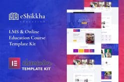 eShikkha - eLearning Elementor Template Kit