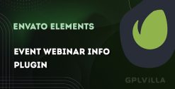 Download Event Webinar Info Plugin for Elementor