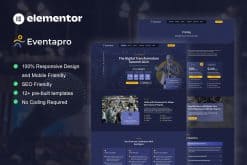 Eventapro - Event & Conference Elementor Pro Template Kit