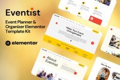 Eventist - Event Planner & Organizer Elementor Template Kit