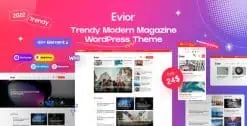Download Evior - Modern Magazine WordPress Theme