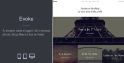 Download Evoke - Photo Stories WordPress Blog Theme
