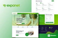 Expanet - Broadband & Internet Services Elementor Template Kit