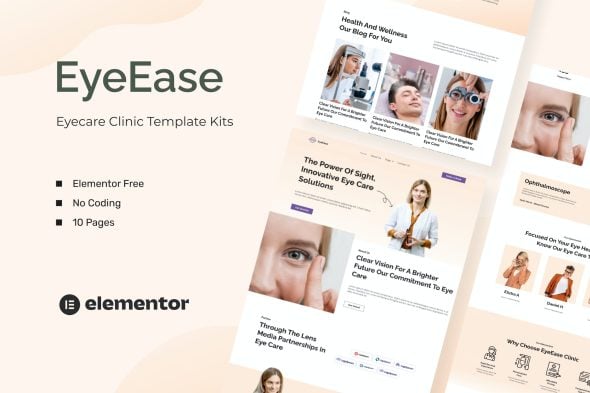 EyeEase - Eyecare Clinic Template Kits