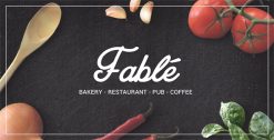 Download Fable - Restaurant  Bakery Cafe Pub WordPress Theme