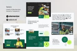 Factora - Industry & Manufacturing Elementor Template Kit