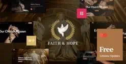 Download Faith & Hope | A Modern Church & Religion Non-Profit WordPress Theme