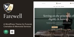 Download Farewell - Funeral & Memorial Services WordPress Theme GPL WordPress Plugin