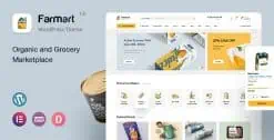 Download Farmart - Organic & Grocery Marketplace WordPress Theme