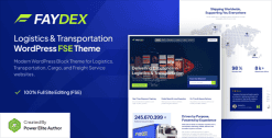 Download Faydex – Logistics and Transportation Gutenverse FSE WordPress Block Theme GPL WordPress Plugin
