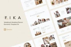 Fika - Wedding & Wedding Planner Elementor Template Kit