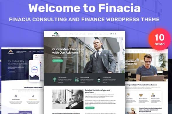 Download Finacia - Finance & Business WordPress Theme GPL WordPress Plugin