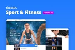 Finess - Fitness Elementor Template Kit