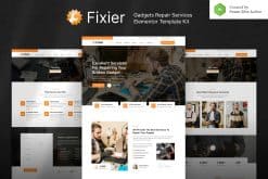 Fixier - Gadgets & Electronics Repair Services Elementor Template Kit