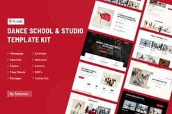 Flaire | Dance School & Studio Elementor Template Kit