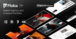Download Floka - Digital Agency & Portfolio WordPress Theme GPL WordPress Plugin