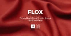 Download FLOX - Personal Portfolio & Resume WordPress Theme