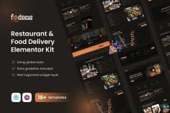 Foodseas Japanese Restaurant Elementor Template Kit