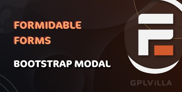 Download Formidable Forms - Bootstrap Modal Add-On